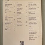 Beach Terrace - メニュー