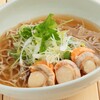 自家製麺蕎麦と伊勢志摩鮮魚 伊駒 - 料理写真:帆立のみぞれあんかけ蕎麦