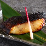 Silver cod, Saikyo miso, charcoal grilled