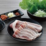 韓式烤豬五花肉~帶包蔬菜~