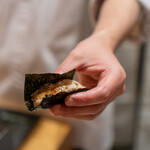 Sushi Akiha - のどぐろの手巻き
