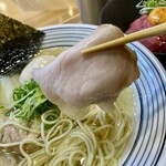 麺道 千鶏 - 特製塩そば＠1,450円