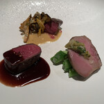 モノリス - 蝦夷鹿　三種の部位