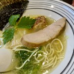 麺道 千鶏 - 特製塩そば＠1,450円