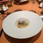 モノリス - 真鯛　ムール貝のマリニエールソース