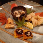 四季の味 丹 - 前菜