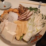 四季の味 丹 - お鍋　野菜