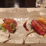 四季の味 丹 - 鴨のロースト