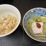 Seiko Gurando Hoteru - 鯛めし、裏メニューの冷麺