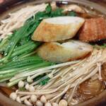 かくれ味処 藤 - きりたんぽ鍋