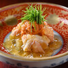 寿修 - 料理写真:毛ガニとウニの土佐酢和え