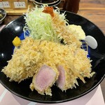 とんかつ 蒼樹 - 蒼樹ランチ＋カキフライ単品