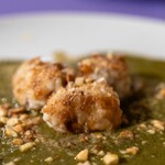 洋惣菜 亀洋 - 2023.11 北海道産真鱈白子のムニエル トラパネーゼ