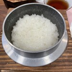 とんかつ 蒼樹 - 釡炊きご飯