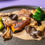 洋惣菜 亀洋 - 2023.11 野菜のソテー ポルチーニソース