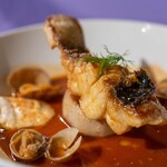 洋惣菜 亀洋 - 2023.11 鱸（すずき）のソテー ブイヤベース
