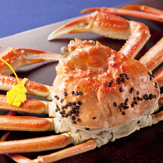 I'm full! Crab full course...13,200 yen