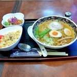 Resutorammubi - 2023.11ラーメン・炒飯セット