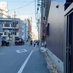 Kuriya - この裏通りを直進