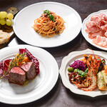 Cucizucche il bar - ある日のコース料理