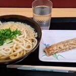 226022927 - かけうどん(中)、ちくわ天