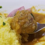 キッチン ブルー グローブ - 最後のポークポルベッティニ！？