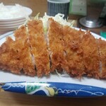 幸楽 - ロースカツ　定食　梅　2,300円