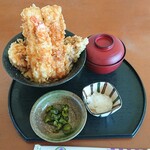 お食事処 はくさい - 上イカ天丼