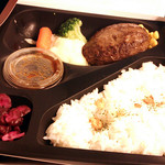 ミート矢澤 - ハンバーグ弁当1500円