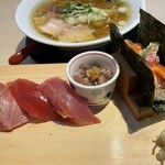 巻き鮨 中華そば 浜八 - 