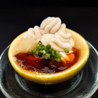 真鱈の白子ポン酢