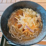 道の駅 蓮如の里あわら - かき揚げそば