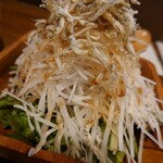 Kimagure Kicchin Nanairo - 水菜と大根のじゃこサラダ(ハーフ)