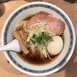 中華そば ます田 - 味玉中華そば大盛1100円。