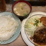 キッチン シェド - ハンバーグコロッケ850円