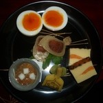 瓢亭 - 従来の瓢亭玉子