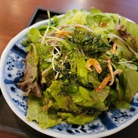 日本料理　花木鳥 - 高原グリーンサラダ・オニオンドレッシング