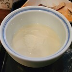 日本料理　花木鳥 - 掬い豆腐の豆乳蒸し