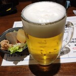 幸乃や イザカヤ - 生ビール(600円)