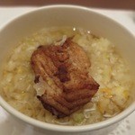 中国料理 桃李 - 銀鱈の香り蒸しスープチャーハン