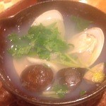 馳走　えん - あさり酒蒸し