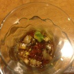 前菜（いくらと？）