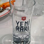 Turkish Restaurant Istanbul GINZA - YENI RAKI(ソーダ割)