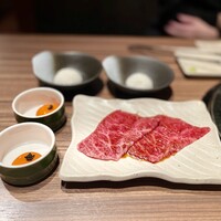 焼肉 和 - A5黒毛和牛イチボすき焼き～鳳凰卵とトリュフで～