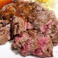 キャトルラパン 北梅田 - 20231129ステーキランチ１枚半・アップ２