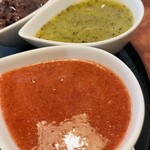 こひる庵 - いちごとキウイみつ2種で300円　安っ！！