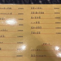 神泉いちのや - メニュー