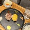 肉屋のハンバーグと炊きたての米