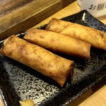麺屋 東竜 - 春巻き