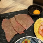 黄金出汁しゃぶと江戸前寿司 肉のあさつ - 